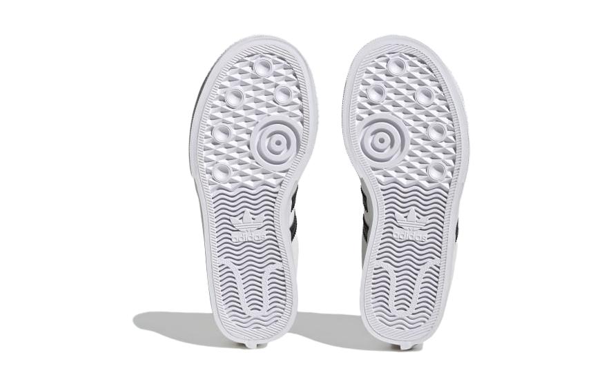 (GS) adidas Nizza Platform J 'White Black' 圖 6