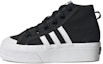 Buy (Kanak-Kanak) adidas Nizza Platform Mid J 'Hitam Hitam' GY9955