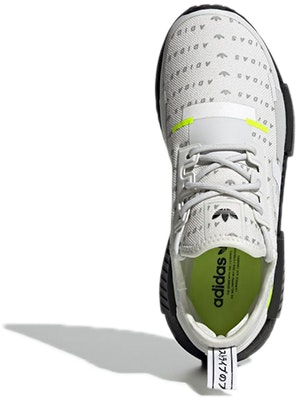 GS アディダス NMD_R1 ロゴ総柄 白/ソーラーイエロー H03956 Purchase GS アディダス NMD_R1 ロゴ総柄 白/ソーラーイエロー H03956