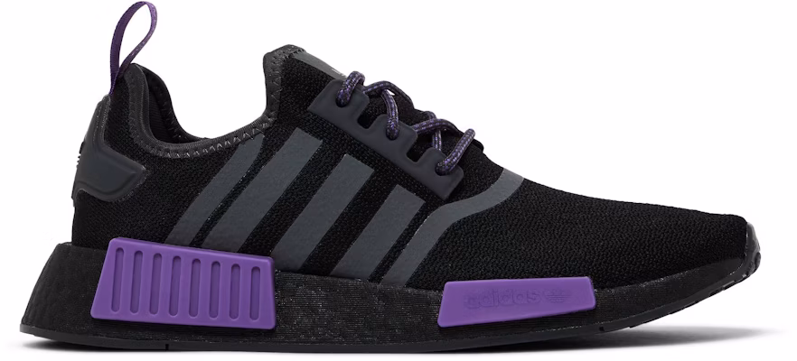 (Grade School) adidas NMD_R1 'Black Grey Active Purple' GX5694 Buy (Grade School) adidas NMD_R1 'Black Grey Active Purple' GX5694