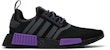 (Kanak-Kanak Sekolah) adidas NMD_R1 'Hitam Kelabu Ungu Aktif' GX5694