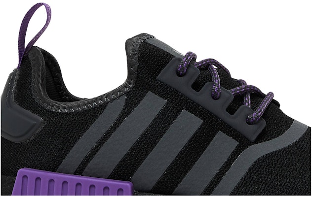 (Grade School) adidas NMD_R1 'Black Grey Active Purple' GX5694 Order (Grade School) adidas NMD_R1 'Black Grey Active Purple' GX5694