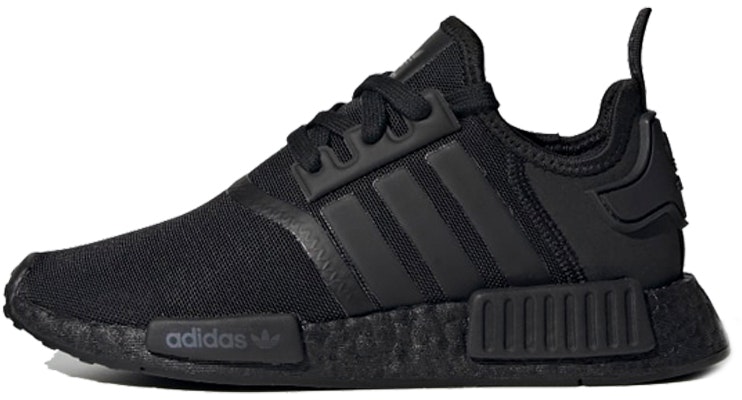 (Grade School) adidas NMD_R1 'Triple Black' FW0397 Buy (Grade School) adidas NMD_R1 'Triple Black' FW0397