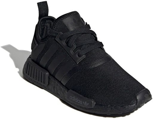(Grade School) adidas NMD_R1 'Triple Black' FW0397 Lookbook (Grade School) adidas NMD_R1 'Triple Black' FW0397