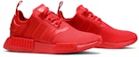 Cheap (Kanak-Kanak Sekolah) adidas NMD_R1 'Triple Scarlet' FW0706