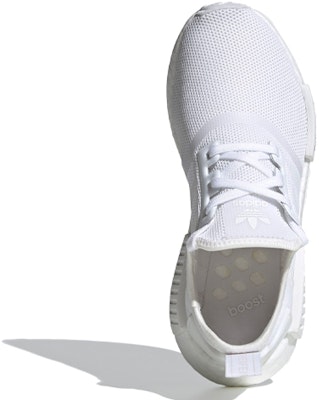(Grade School) adidas NMD_R1 'Triple White' FW0432 Purchase (Grade School) adidas NMD_R1 'Triple White' FW0432