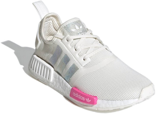 GS アディダス NMD_R1 "ホワイト/スクリーミングピンク" FZ0916 Lookbook GS アディダス NMD_R1 "ホワイト/スクリーミングピンク" FZ0916