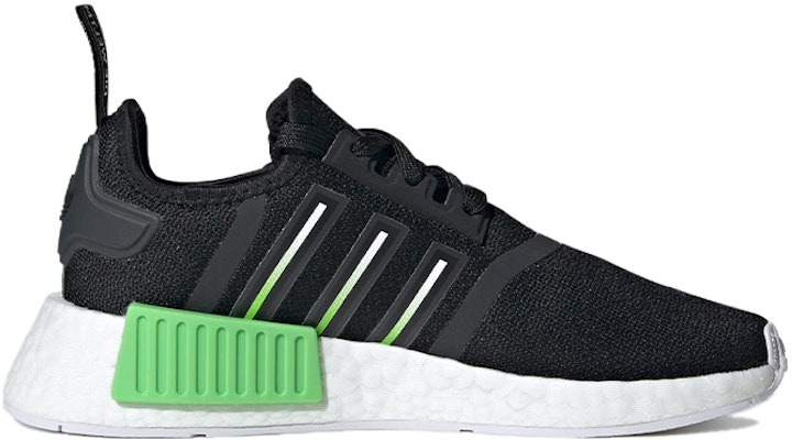 (Grade School) adidas NMD_R1 J 'Black Lucid Lime' IG9971 Order (Grade School) adidas NMD_R1 J 'Black Lucid Lime' IG9971