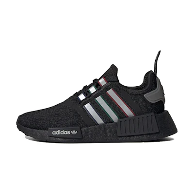 (GS) adidas NMD_R1 J 'Black Silver Dawn'
