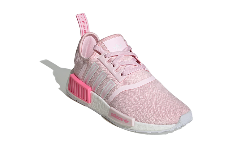 Lookbook 아디다스 NMD_R1 J '핑크/화이트' (초등학생용) IG9970