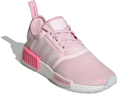 아디다스 NMD_R1 J '핑크/화이트' (초등학생용) IG9970 Lookbook 아디다스 NMD_R1 J '핑크/화이트' (초등학생용) IG9970