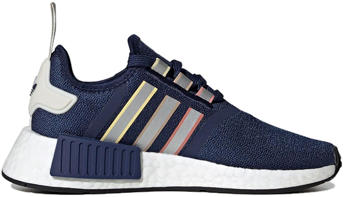(Grade School) adidas NMD_R1 J 'Dark Blue Silver Metallic' IG3375 Order (Grade School) adidas NMD_R1 J 'Dark Blue Silver Metallic' IG3375