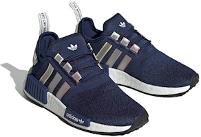 아디다스 NMD_R1 J '다크블루/실버' (초등학생용) IG3375 Lookbook 아디다스 NMD_R1 J '다크블루/실버' (초등학생용) IG3375