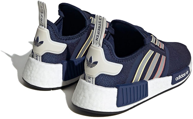 (adidas Infantil) NMD_R1 J 'Azul Oscuro Plata Metálica' IG3375 Shop (adidas Infantil) NMD_R1 J 'Azul Oscuro Plata Metálica' IG3375