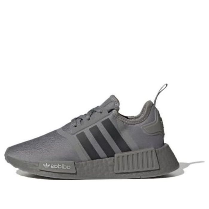 (Grade School) adidas NMD_R1 J &#x27;Grey Black&#x27; HQ1661