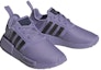 Lookbook 아디다스 NMD_R1 J '매직 라일락 블랙' (초등학생용) HQ1662
