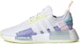 (Kanak-Kanak) adidas NMD_R1 Refined 'All Over Logo - Putih Kuning Pulse' H03213