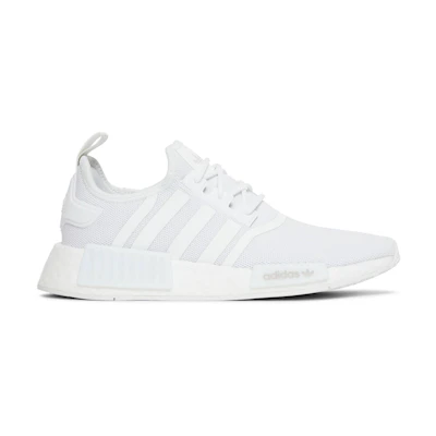 (GS) adidas NMD_R1 Refined 'White Grey'
