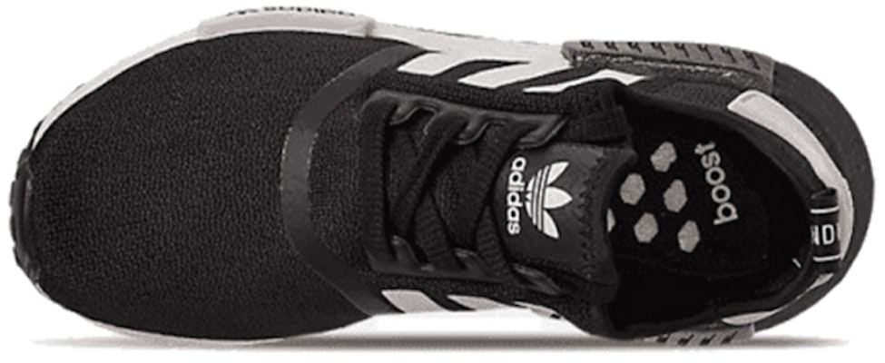 (Grade School) adidas NMD_R1 V1 'Black White' FV2594 Shop (Grade School) adidas NMD_R1 V1 'Black White' FV2594