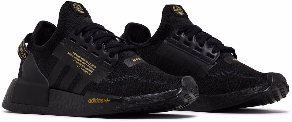 (大童款) 阿迪达斯 NMD_R1 V2 '黑金色' HP3261 Cheap (大童款) 阿迪达斯 NMD_R1 V2 '黑金色' HP3261