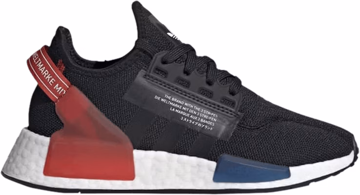 (Grade School) adidas NMD_R1 V2 'Core Black' GW3553 Buy (Grade School) adidas NMD_R1 V2 'Core Black' GW3553
