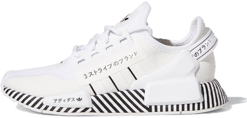 (Grade School) adidas NMD_R1 V2 'Dazzle Pack - Cloud White' FY2108 Buy (Grade School) adidas NMD_R1 V2 'Dazzle Pack - Cloud White' FY2108