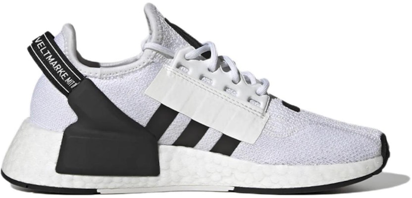 (Grade School) adidas NMD_R1 V2 'White Black' HP2942 Order (Grade School) adidas NMD_R1 V2 'White Black' HP2942