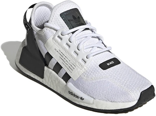 (Grade School) adidas NMD_R1 V2 'White Black' HP2942 Lookbook (Grade School) adidas NMD_R1 V2 'White Black' HP2942