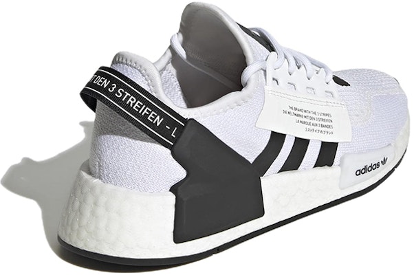 (Grade School) adidas NMD_R1 V2 'White Black' HP2942 Shop (Grade School) adidas NMD_R1 V2 'White Black' HP2942