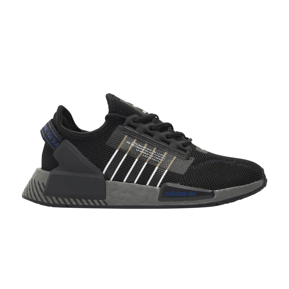 Buy GS アディダス NMD_R1 V2 J 黒灰青 HQ6696