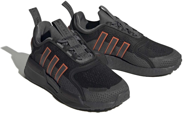 (大童款) adidas NMD_V3 '黑色太阳橙' HQ1664 Lookbook (大童款) adidas NMD_V3 '黑色太阳橙' HQ1664