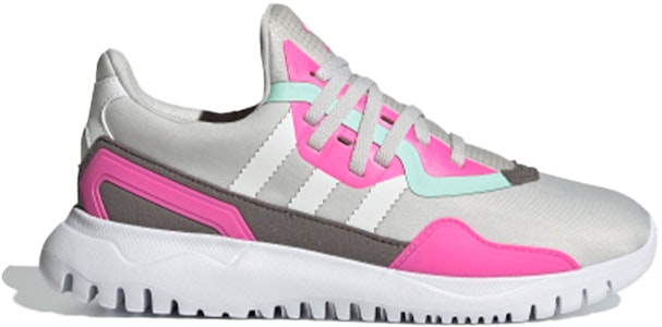 (小學) adidas Originals Flex '灰色尖叫粉紅' FX5320 Order (小學) adidas Originals Flex '灰色尖叫粉紅' FX5320