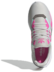 (小學) adidas Originals Flex '灰色尖叫粉紅' FX5320 Purchase (小學) adidas Originals Flex '灰色尖叫粉紅' FX5320