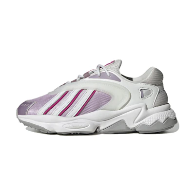 (GS) adidas Oztral 'Crystal White Lucid Fuchsia'