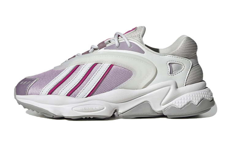 (Grade School) adidas Oztral 'Crystal White Lucid Fuchsia' GW2188