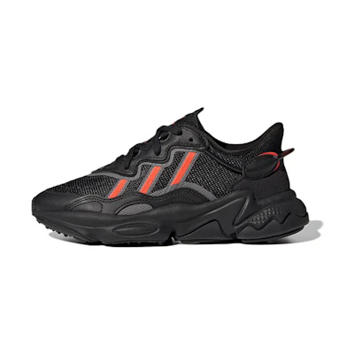 (GS) adidas Ozweego 'Black Solar Red'