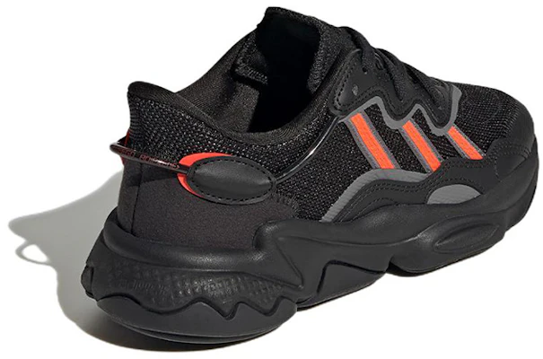 (Sekolah Rendah) adidas Ozweego 'Hitam Solar Merah' GV8888 Shop (Sekolah Rendah) adidas Ozweego 'Hitam Solar Merah' GV8888