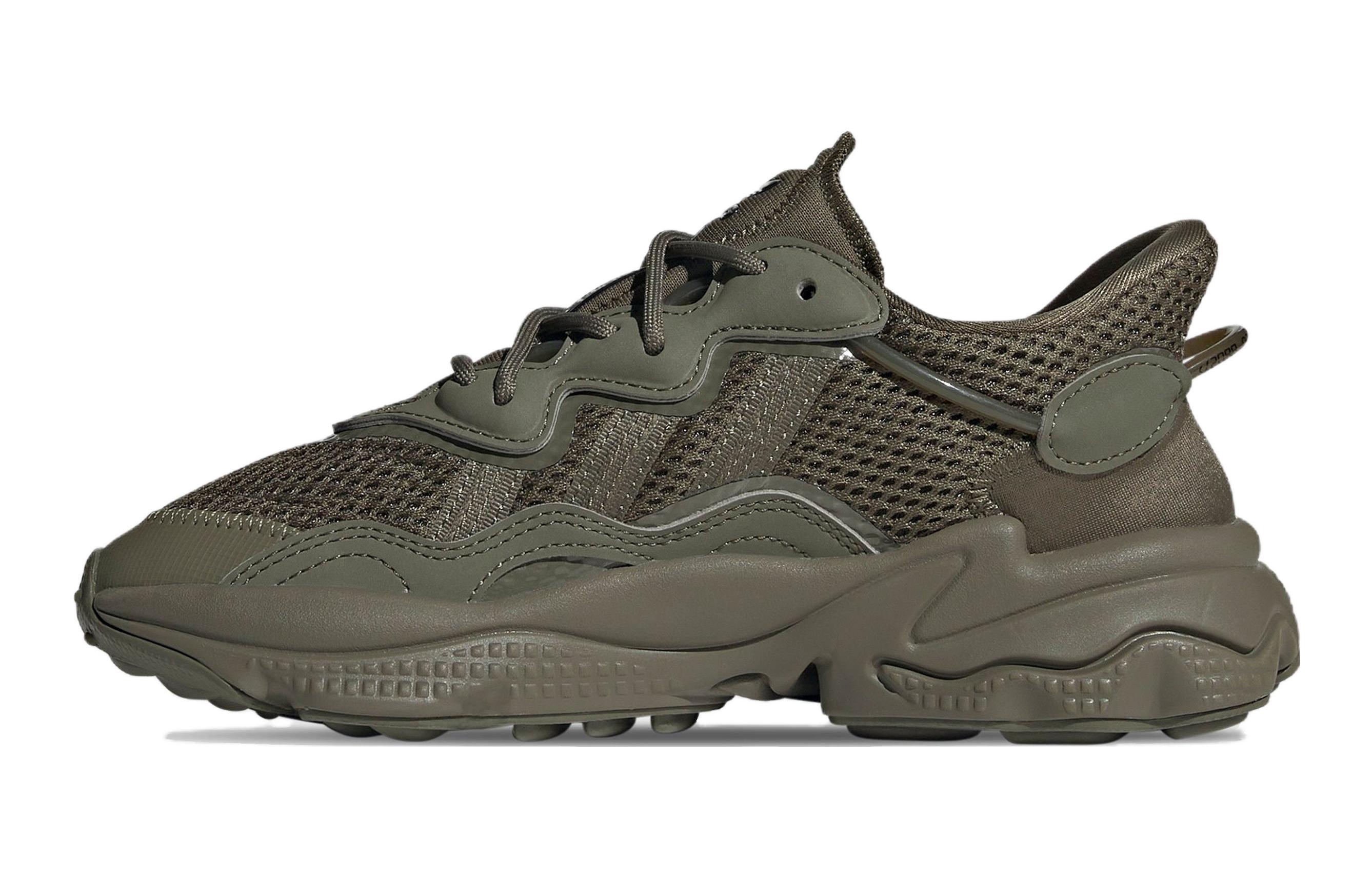 (GS) adidas Ozweego J 'Olive Strata'