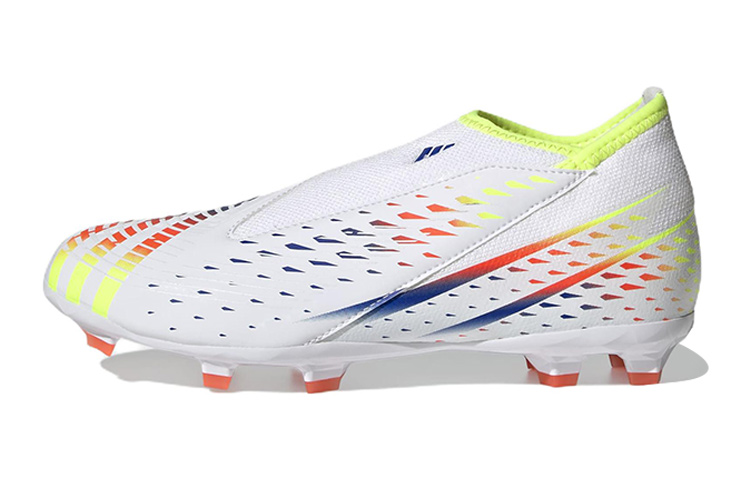 (GS) adidas Predator Edge.3 Laceless FG 'Al Rihla Pack - White'