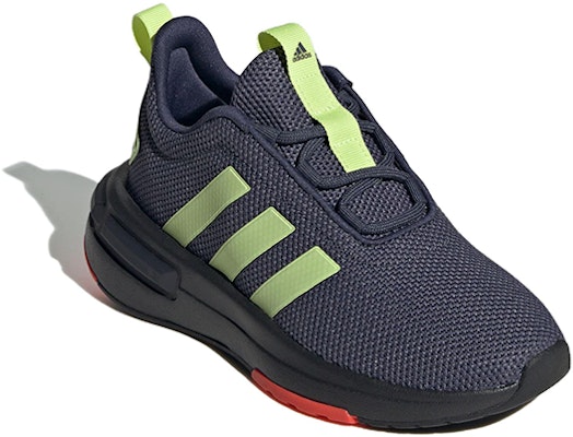 (小学款) adidas Racer TR23 J '暗影海军蓝青柠' IG4907 Lookbook (小学款) adidas Racer TR23 J '暗影海军蓝青柠' IG4907