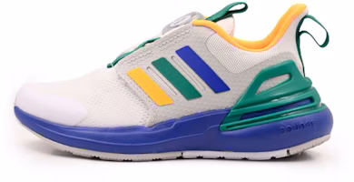 (Grade School) adidas RapidaSport Bounce BOA 'White Blue Green' HP2568 (Grade School) adidas RapidaSport Bounce BOA 'White Blue Green' HP2568