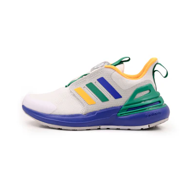 (GS) adidas RapidaSport Bounce BOA 'White Blue Green'