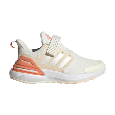 (GS) adidas RapidaSport Bounce EL J 'Off White Solar Red'