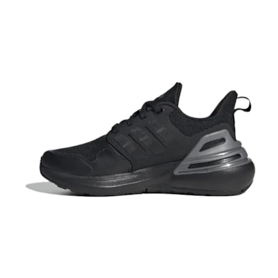 (GS) adidas RapidaSport Bounce J 'Black Iron Metallic'