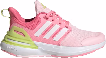 (Grade School) adidas RapidaSport Bounce J 'Clear Pink Solar Yellow' ID2385 (Grade School) adidas RapidaSport Bounce J 'Clear Pink Solar Yellow' ID2385