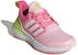(Kanak-Kanak) adidas RapidaSport Bounce J 'Clear Pink Solar Yellow' ID2385