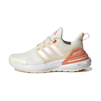 (GS) adidas RapidaSport Bounce J 'Off White Solar Red'