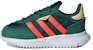 adidas Retropy F2 Kanak-Kanak 'Collegiate Green Solar Red' (Grade School) IG5131