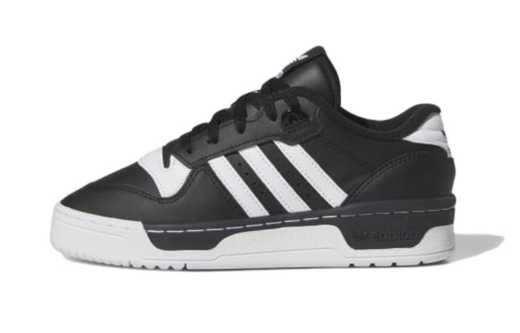Buy 아디다스 라이벌리 로우 J '블랙 화이트' (초등학생) IF5245