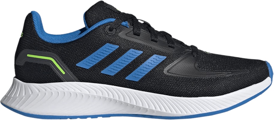 Grade School adidas Runfalcon 2.0 Black Blue Rush GX3533